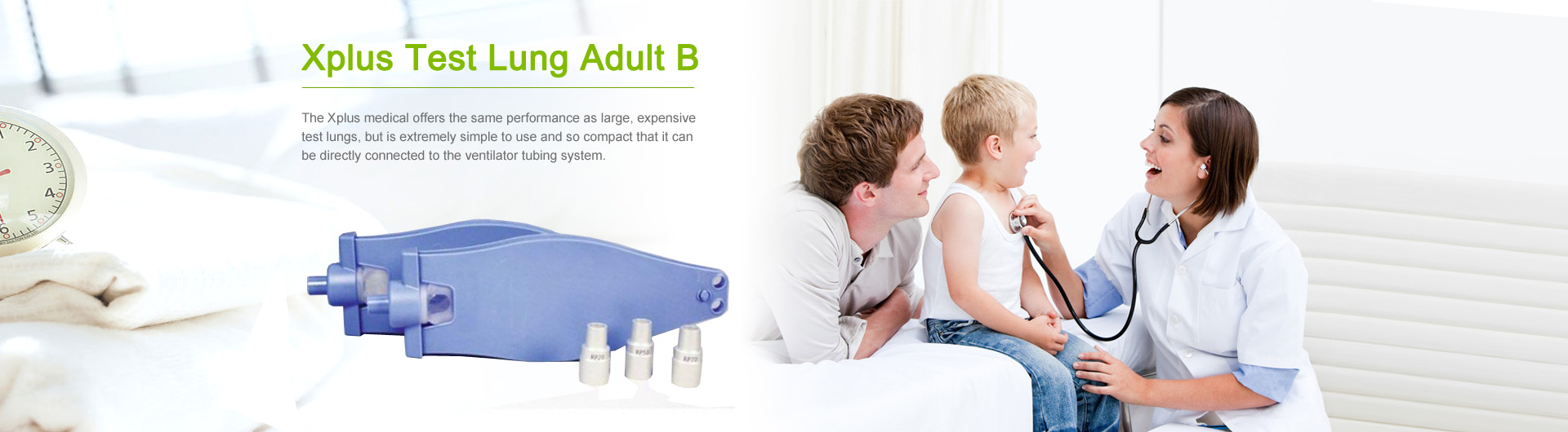 Test lung,Adjustable test lung, Breathing Reservoir Bag, Lung Function Tests